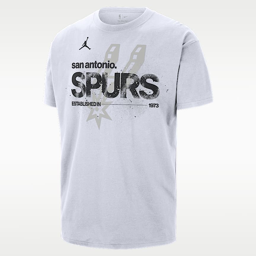 San Antonio Spurs Nike Men's Basketball T-Shirt. Nike.com